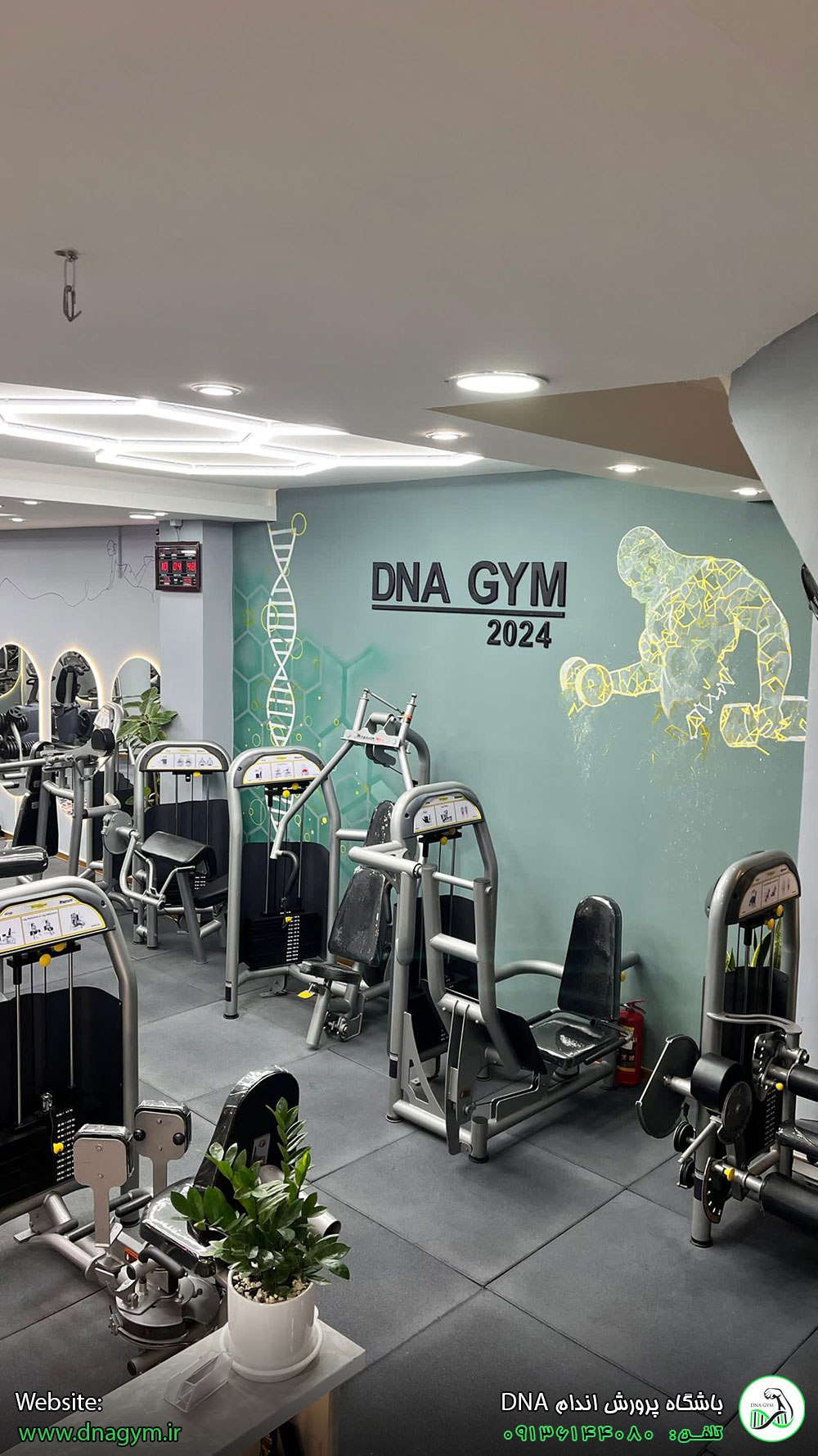 باشگاه بدنسازی DNA اصفهان